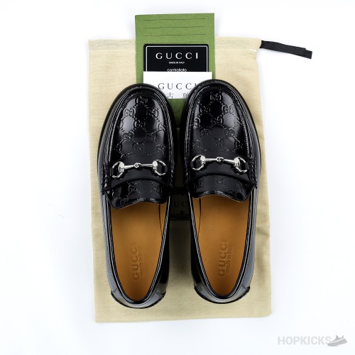 Gucci Black Loafer With Horsebit (1:1)