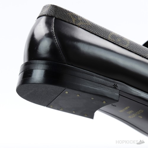 LV Major Side Monogram Brown Loafers (1:1)