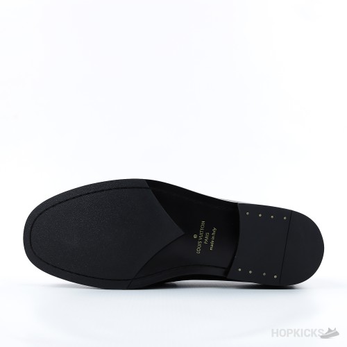 LV Major Side Monogram Brown Loafers (1:1)