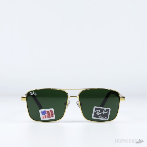 Ray-Ban Classic Golden Square Shades (Premium Batch) 
