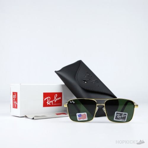 Ray-Ban Classic Golden Square Shades (Premium Batch) 