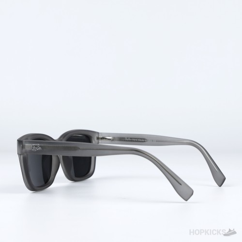Ray-Ban Frosted Grey Shades (Premium Batch)