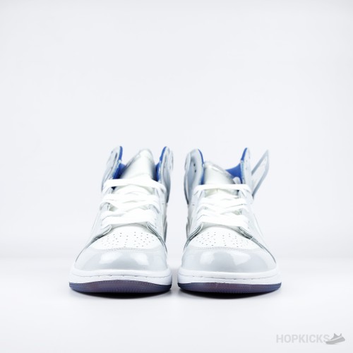 Air Jordan 1 High OG Zoom White Racer Blue (Premium Batch)