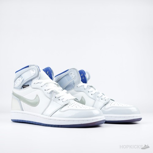 Air Jordan 1 High OG Zoom White Racer Blue (Premium Batch)