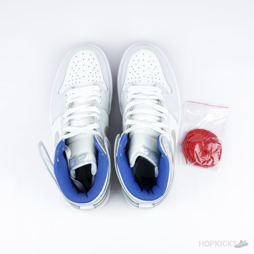 Air Jordan 1 High OG Zoom White Racer Blue (Premium Batch)