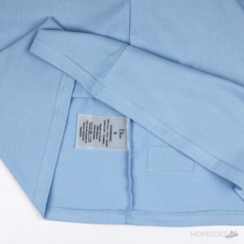 Christian Dior Men's Light Blue Tee