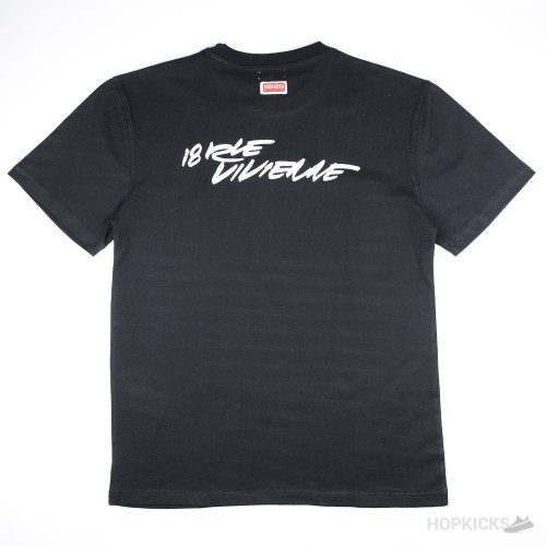 Kenzo Boke-flower Paris Black T-shirt