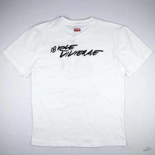 Kenzo Boke-flower Paris White T-shirt