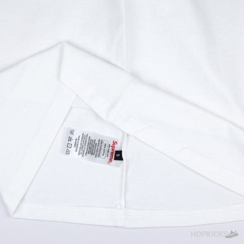 Louis Vuitton x Supreme White Tee 