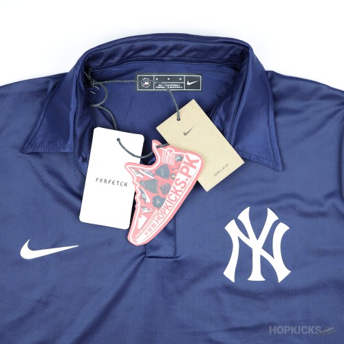 Men's New York Yankees Nike Navy Agility Performance Polo