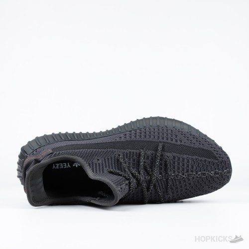 Adidas Yeezy 350 Boost Black Reflective Laces