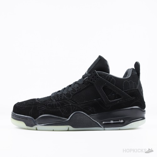 Air Jordan 4 x Kawas Black