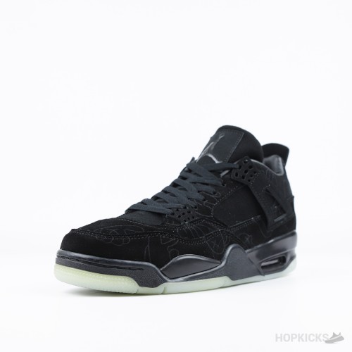 Air Jordan 4 x Kawas Black