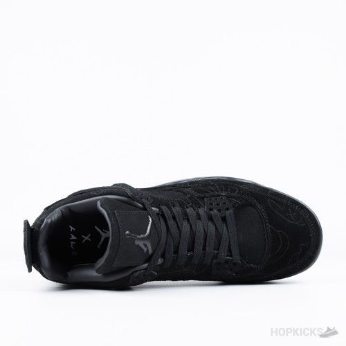 Air Jordan 4 x Kawas Black