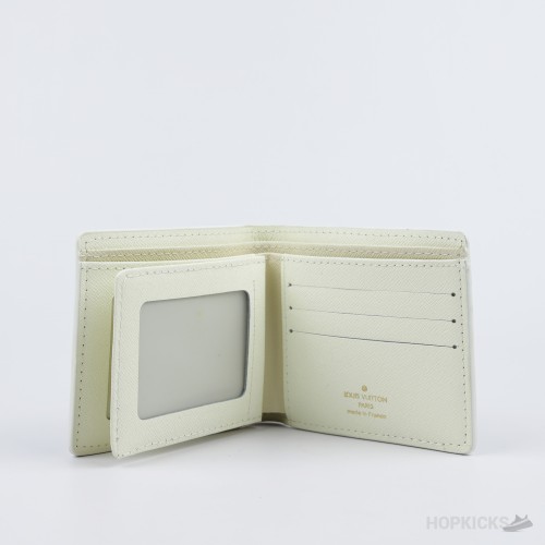 Louis Vuitton Bifold Wallet in the Damier Azur pattern