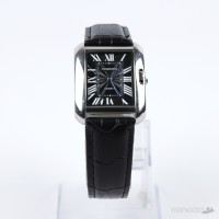 Timdors Classic Silver Rectangular Black Dial Dress Watch Timdors Classic Silver Rectangular Black Dial Dress Watch