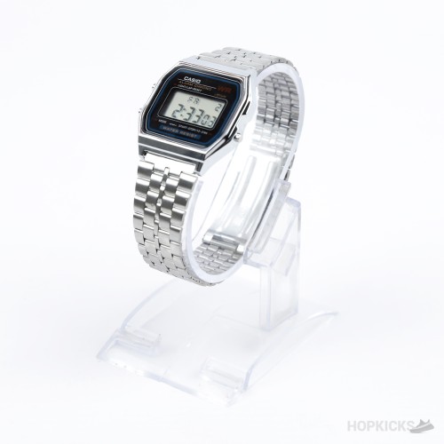 Casio Retro 80s Style Metal Band Digital Watch Casio Retro 80s Style Metal Band Digital Watch
