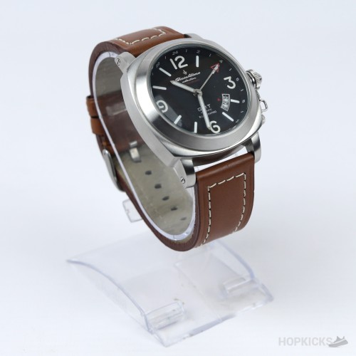 Radianttons Dual Time Diver Style Watch with Black Dial Radianttons Dual Time Diver Style Watch with Black Dial