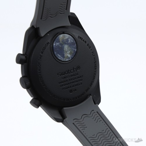 Omega x Swatch Bioceramic MoonSwatch Chronograph - Mission to the Moon Omega x Swatch Bioceramic MoonSwatch Chronograph - Mission to the Moon
