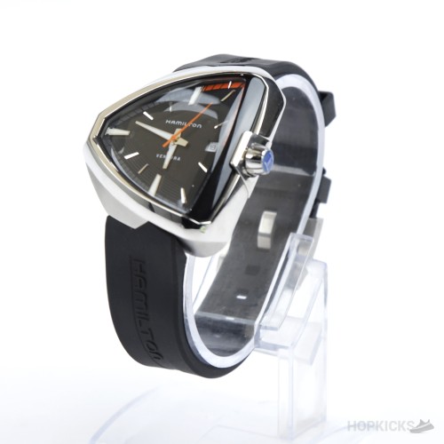 Hamilton Ventura Black Dial Shield-Shape Quartz Watch Hamilton Ventura Black Dial Shield-Shape Quartz Watch