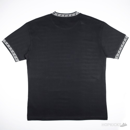 Fendi black t-shirt FF logo