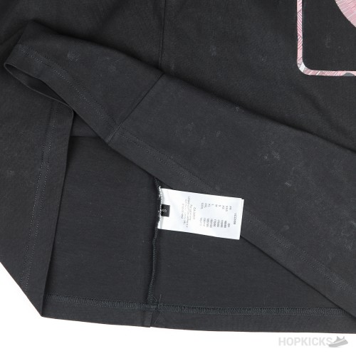 Hermès Black t-shirt horse print