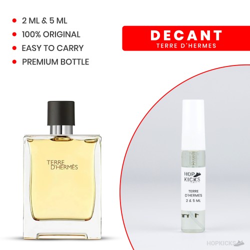 Terre D Hermes | 2 & 5 ML | Original Decant