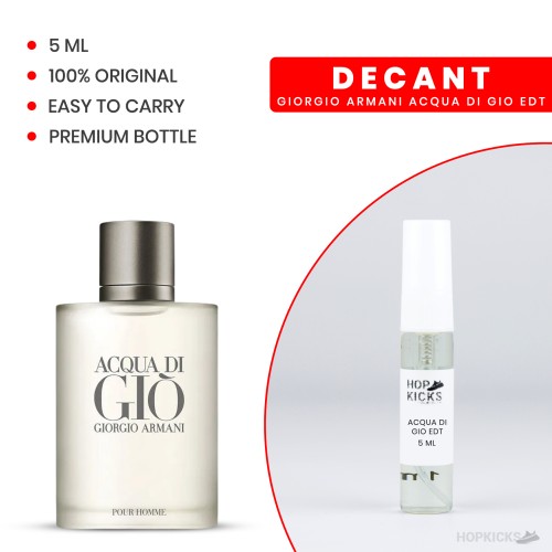 GIORGIO ARMANI Aqua di Gio EDT | Original Decant GIORGIO ARMANI Aqua di Gio EDT | Original Decant
