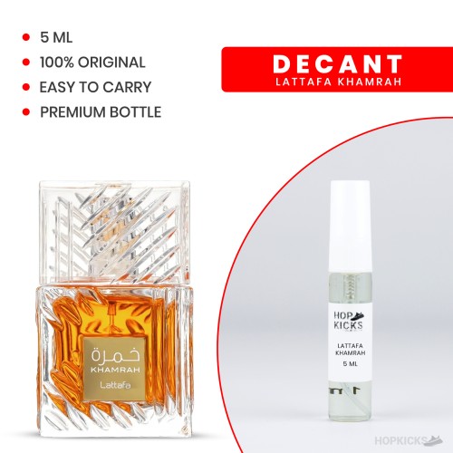 Lattafa Khamrah | Original Decant