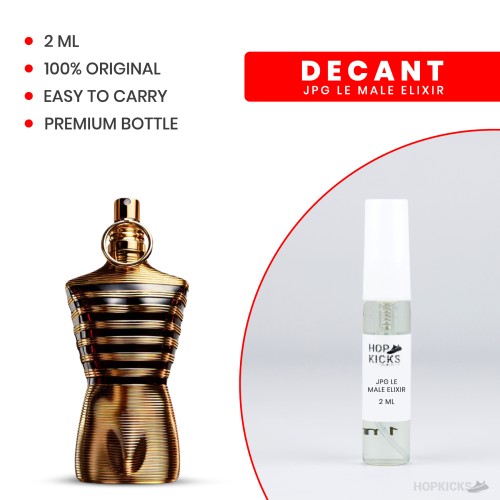 Jean Paul Gaultier Le Male Elixir | Original Decant