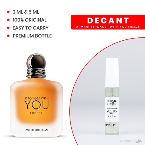 GIORGIO ARMANI Stronger With You Freeze | Original Decant
