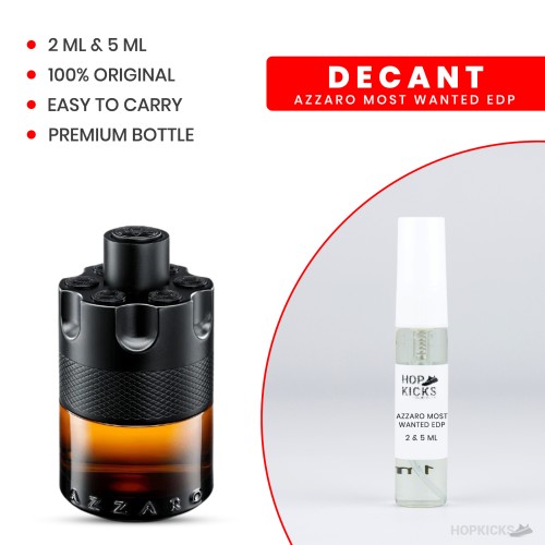 Azzaro Most Wanted Edp | Original Decant