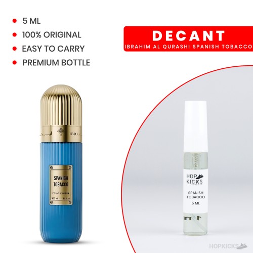 IBRAHIM AL QUERSHI Spanish Tobacco | Original Decant