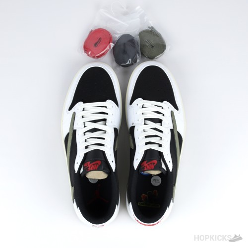 Travis Scott x Air Jordan 1 Low OG 'Olive' (Premium Plus Batch)