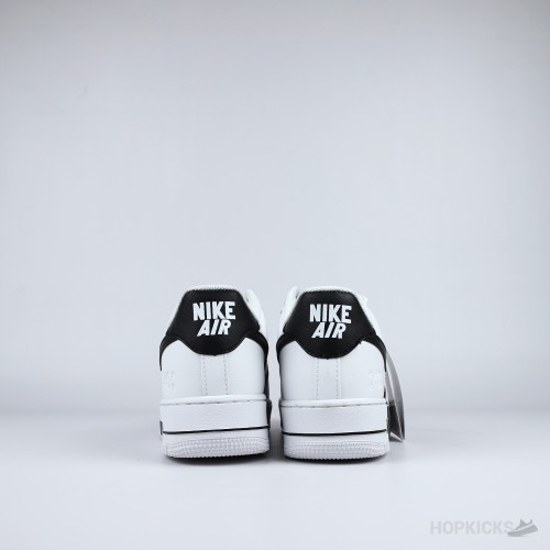 Nike Air Force 1 Low '07 White Black Pebbled Leather