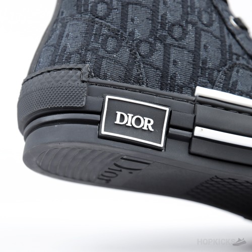 Dior Oblique Jacquard B23 Black High-Top Sneaker (Premium Plus Batch)