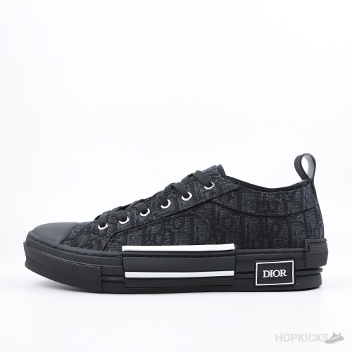 Dior Oblique Jacquard B23 Black Low-Top Sneaker (Premium Plus Batch)