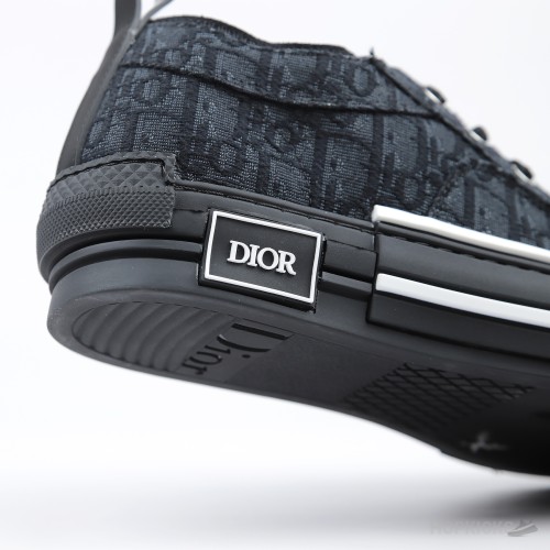 Dior Oblique Jacquard B23 Black Low-Top Sneaker (Premium Plus Batch)