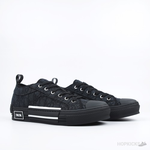 Dior Oblique Jacquard B23 Black Low-Top Sneaker (Premium Plus Batch)