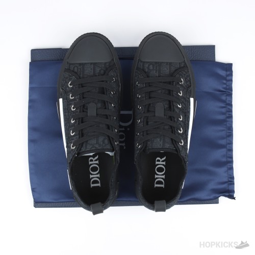 Dior Oblique Jacquard B23 Black Low-Top Sneaker (Premium Plus Batch)