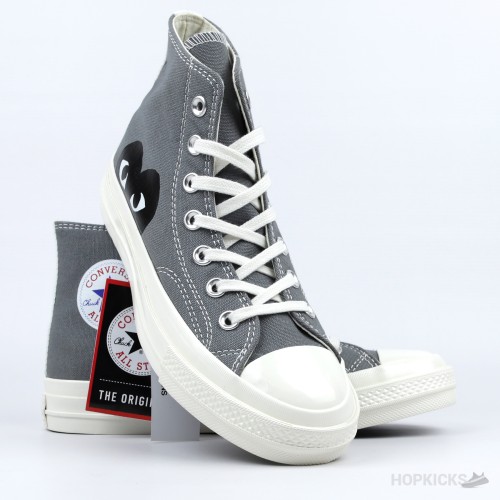 Converse Chuck Taylor All-Star 70s Hi Comme des Garcons PLAY Grey (Premium Plus Batch)