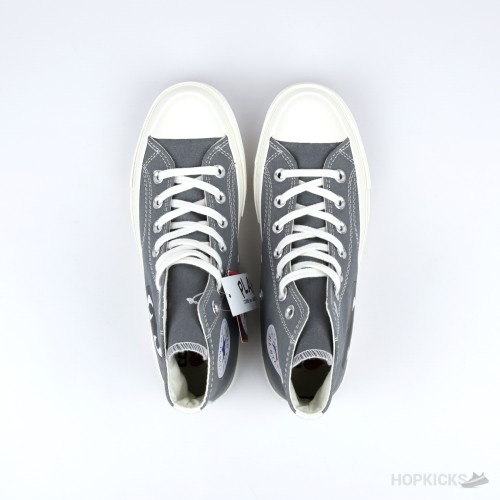 Converse Chuck Taylor All-Star 70s Hi Comme des Garcons PLAY Grey (Premium Plus Batch)