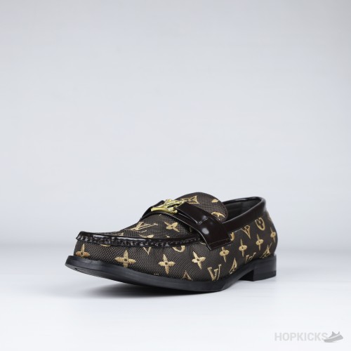 LV Major Loafer Embroidered Monogram Brown (1:1)