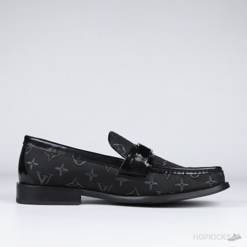 LV Major Loafer Embroidered Monogram Black (1:1)