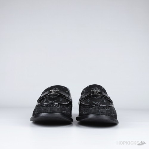 LV Major Loafer Embroidered Monogram Black (1:1)