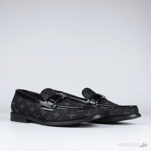 LV Major Loafer Embroidered Monogram Black (1:1)