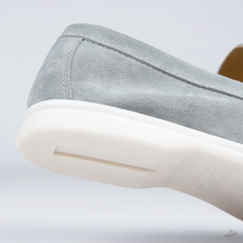 Loro Piana Summer Walk Loafers Suede Grey (1:1)