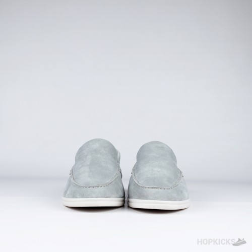 Loro Piana Summer Walk Loafers Suede Grey (1:1)