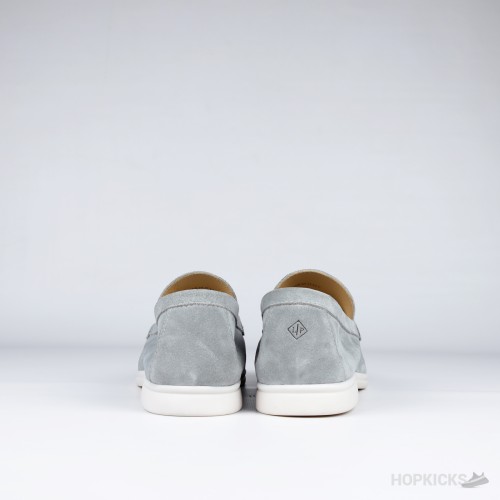Loro Piana Summer Walk Loafers Suede Grey (1:1)