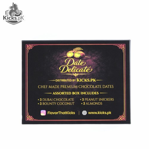 Date Delicate | Mix Flavored Dates | Pack Of 12